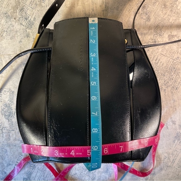 di Gregorio black leather  bucket bag - Picture 13 of 15